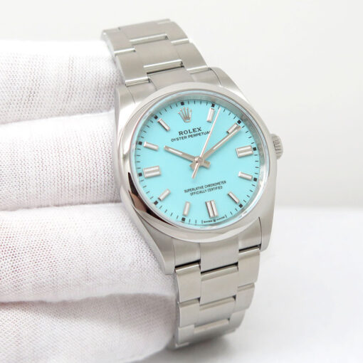 Rolex 126000 Oyster Perpetual with Turquoise Dial