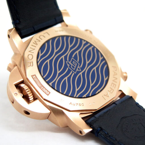 Panerai PAM 1111 Luminor Chronograph Goldtech Blu Notte - Image 5