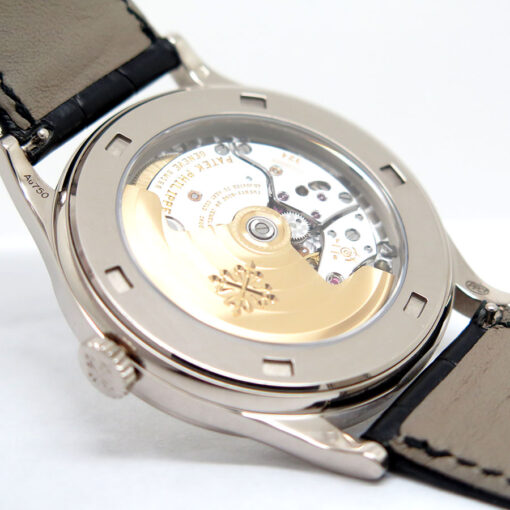 Patek Philippe 5296G Calatrava 18K White Gold with Silver Dial - Image 4