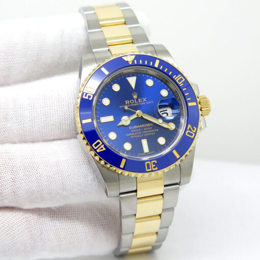 Rolex 116613LB Submariner 18K/SS Blue Dial