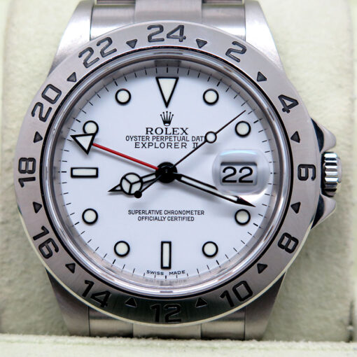 Rolex 16570 Explorer II with White Dial - Image 3