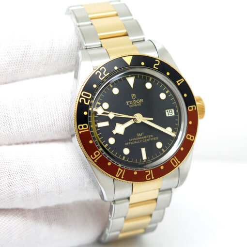 Tudor 79833MN Black Bay GMT S&G 18K/SS 41mm Automatic