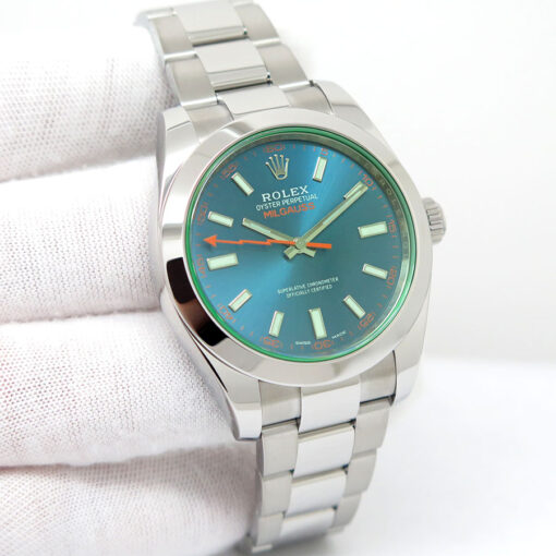 Rolex 116400GV Milgauss with Blue Dial