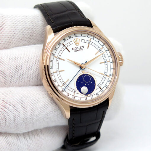 Rolex 50535 Cellini Moonphase 18K Rose Gold
