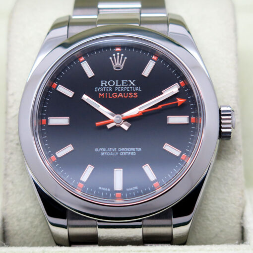 Rolex 116400 Milgauss with Black Dial - Image 3