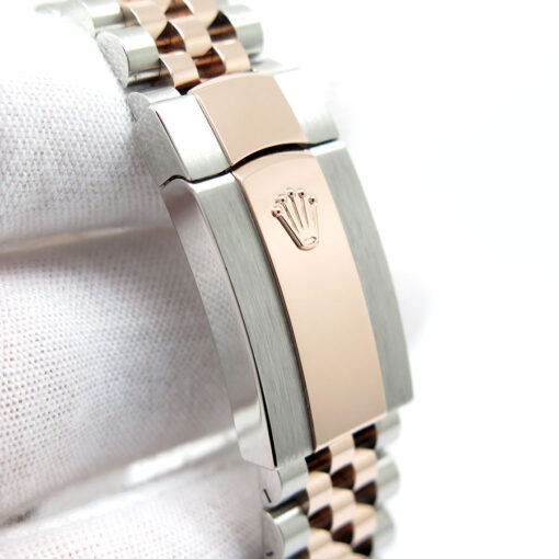 Rolex 126231 Datejust 18K/SS with Slate Roman Dial on Jubilee - Image 7
