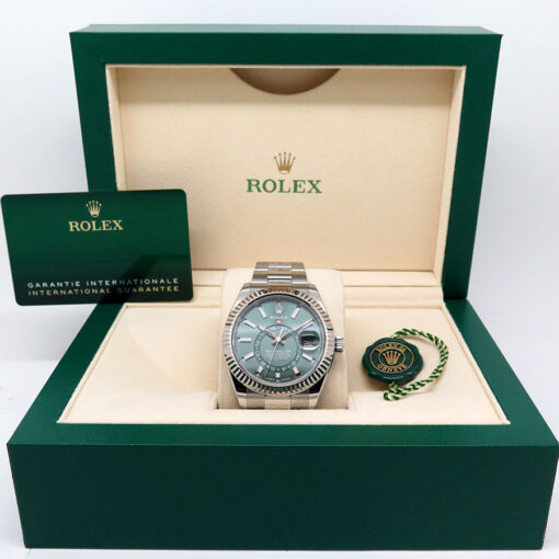 Rolex 336934 Skydweller with Mint Green Dial on Oyster - Image 2