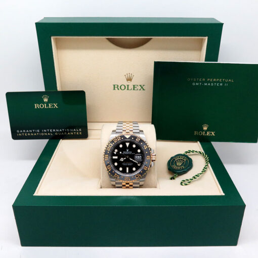 Rolex 126713GRNR GMT Master II 18K/SS on Jubilee - Image 2