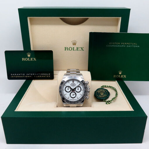 Rolex 126500LN Cosmograph Daytona with White Dial - Image 2