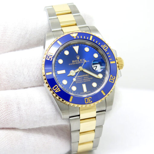 Rolex 116613LB Submariner 18K/SS Blue Dial