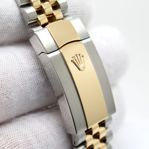 Rolex 126333 Datejust 41 18K/SS with Champagne Diamond Dial on Jubilee - Image 7