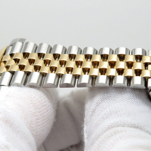Rolex 126333 Datejust 41 18K/SS with Champagne Diamond Dial on Jubilee - Image 8