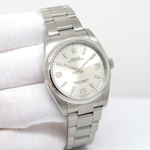 Rolex 116000 Oyster Perpetual with Steel Arabic Dial