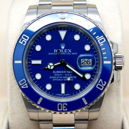 Rolex 116619LB Submariner 18K White Gold - Image 3