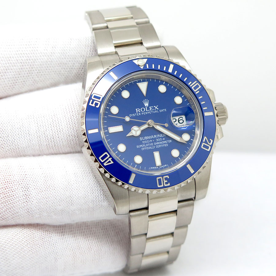 Rolex 116619LB Submariner 18K White Gold
