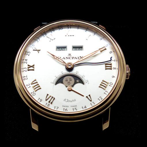Blancpain Villeret Quantième Complete Calendar 18K Rose Gold - Image 4