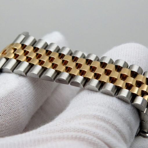 Rolex 126333 Datejust 41 18K/SS with Black Diamond Dial on Jubilee - Image 6