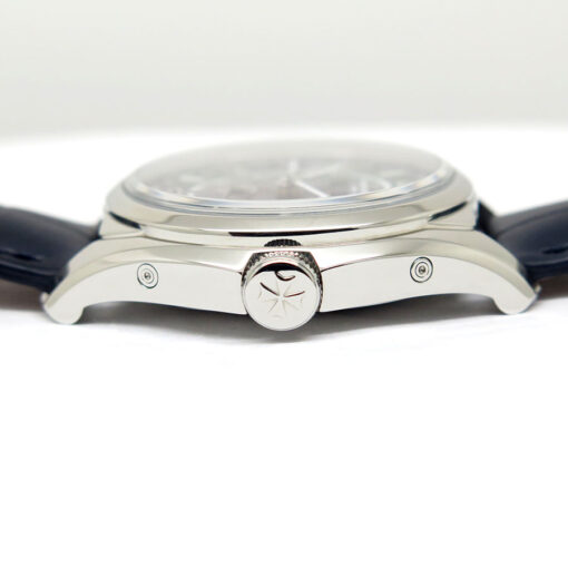 Vacheron Constantin 4000E Fiftysix Complete Calendar with Blue Dial on Strap - Image 4