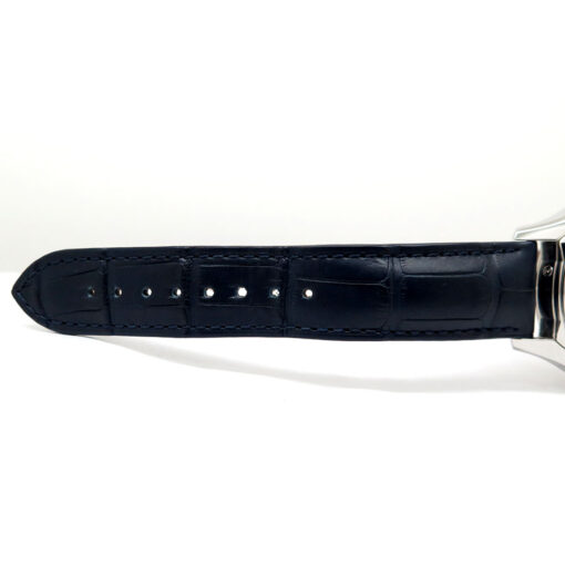Vacheron Constantin 4000E Fiftysix Complete Calendar with Blue Dial on Strap - Image 8