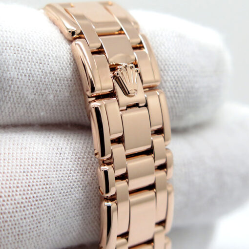 Rolex 81315 Datejust Pearlmaster with Chocolate Roman Diamond VI / Bezel - Image 8