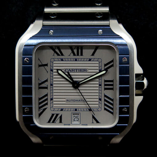 Cartier WSSA0047 Santos de Cartier Large Blue PVD - Image 3