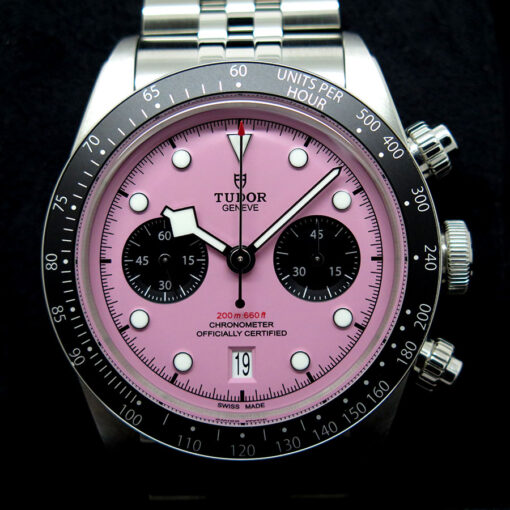Tudor 79360N Black Bay Chronograph with Pink Dial - Image 3
