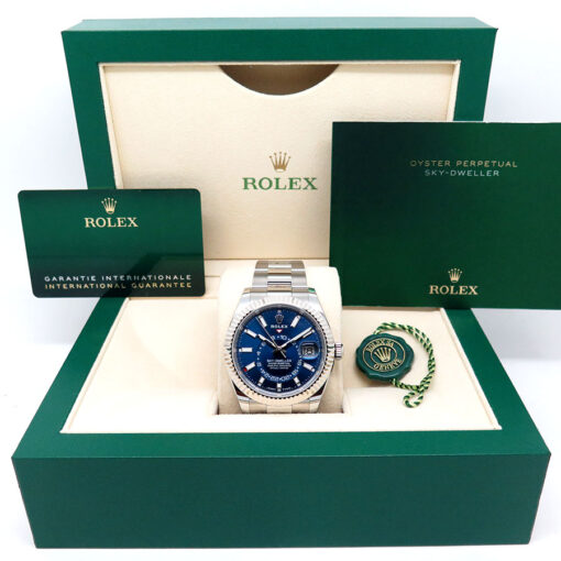 Rolex 336934 Skydweller with Blue Dial on Oyster - Image 2
