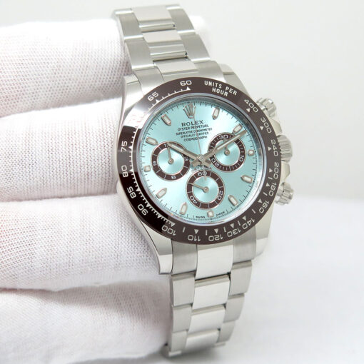 Rolex 116506 Cosmograph Daytona Platinum with Ice Blue Dial