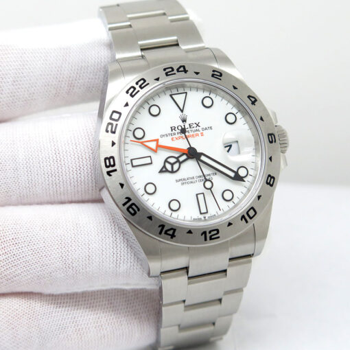 Rolex 226570 Explorer II with White Dial