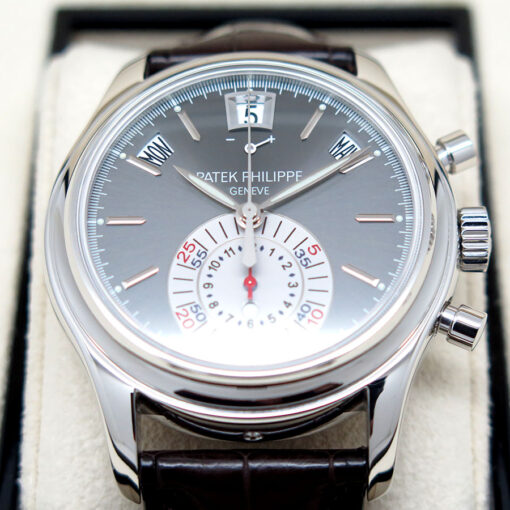 Patek Philippe 5960P Annual Calendar Chronograph Platinum - Image 3