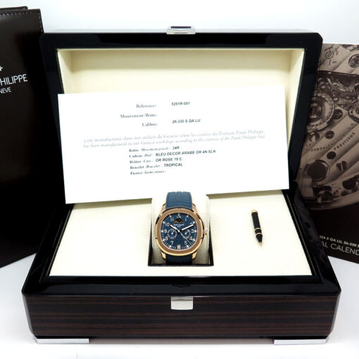 Patek Philippe 5261R Aquanaut Annual Calendar Blue 18K Rose Gold (New Model) - Image 2