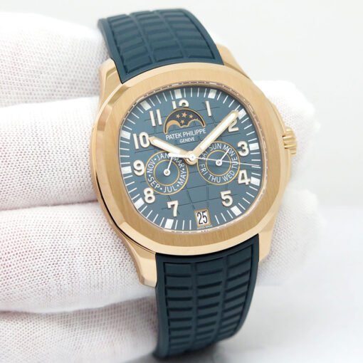 Patek Philippe 5261R Aquanaut Annual Calendar Blue 18K Rose Gold (New Model)