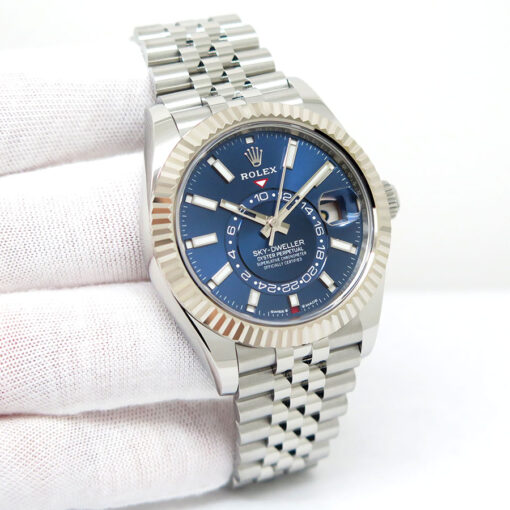 Rolex 336934 Skydweller with Blue Dial on Jubilee