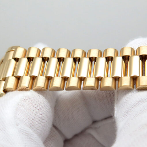 Rolex 218238 Day Date II 18K Yellow Gold with Dark Grey Arabic Dial - Image 8
