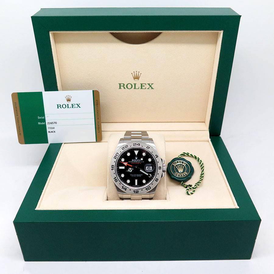 Rolex 216570 Explorer II with Black Dial - Image 2