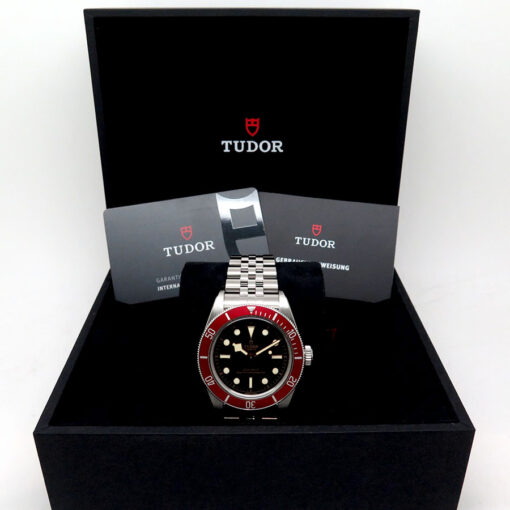 Alternative view of Tudor 7941A1A0RU Black Bay 41mm with Red Bezel