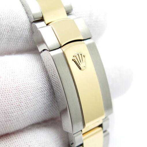 Rolex 116333 Datejust II 18K/SS with Champagne Diamond Dial on Oyster - Image 8