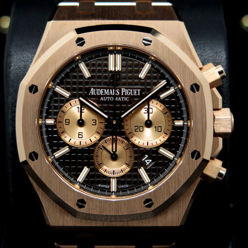 Audemars Piguet 26331OR Royal Oak Chronograph with Brown Dial - Image 3