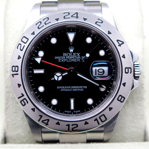 Rolex 16570 Explorer II with Black Dial - Image 3