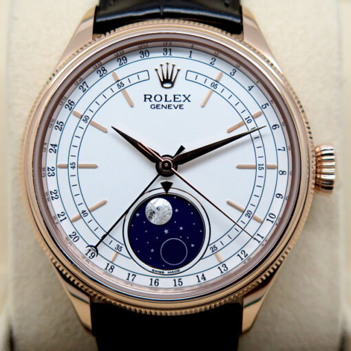 Rolex 50535 Cellini Moonphase 18K Rose Gold - Image 3