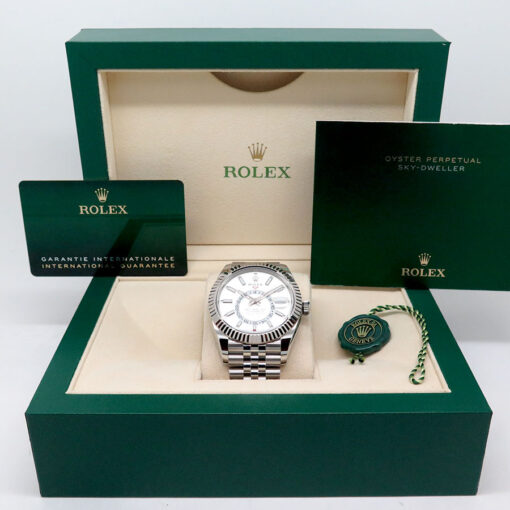 Rolex 336934 Skydweller with White Dial on Jubilee - Image 2