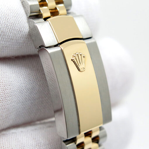 Rolex 126333 Datejust 41 18K/SS with Champagne Diamond Dial on Jubilee - Image 7