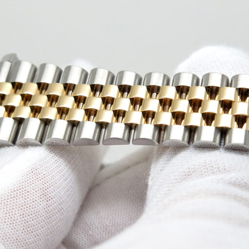 Rolex 126333 Datejust 41 18K/SS with Champagne Diamond Dial on Jubilee - Image 6