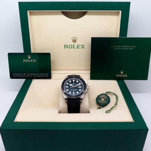 Rolex 226659 Yachtmaster 42 18K White Gold with Falcon's Eye Dial - Image 2