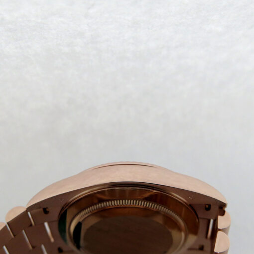 Rolex 228235 Day Date 40 18K Rose Gold with Olive Green Dial - Image 5
