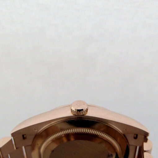 Rolex 228235 Day Date 40 18K Rose Gold with Olive Green Dial - Image 4