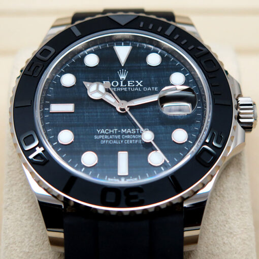 Rolex 226659 Yachtmaster 42 18K White Gold with Falcon's Eye Dial - Image 3