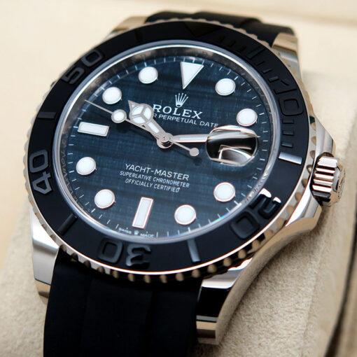 Rolex 226659 Yachtmaster 42 18K White Gold with Falcon's Eye Dial - Image 4