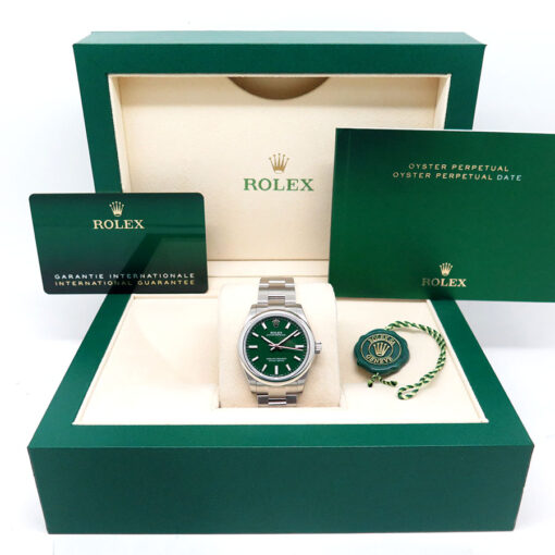 Rolex 277200 Oyster Perpetual 31 with Green Dial - Image 2
