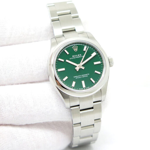 Rolex 277200 Oyster Perpetual 31 with Green Dial
